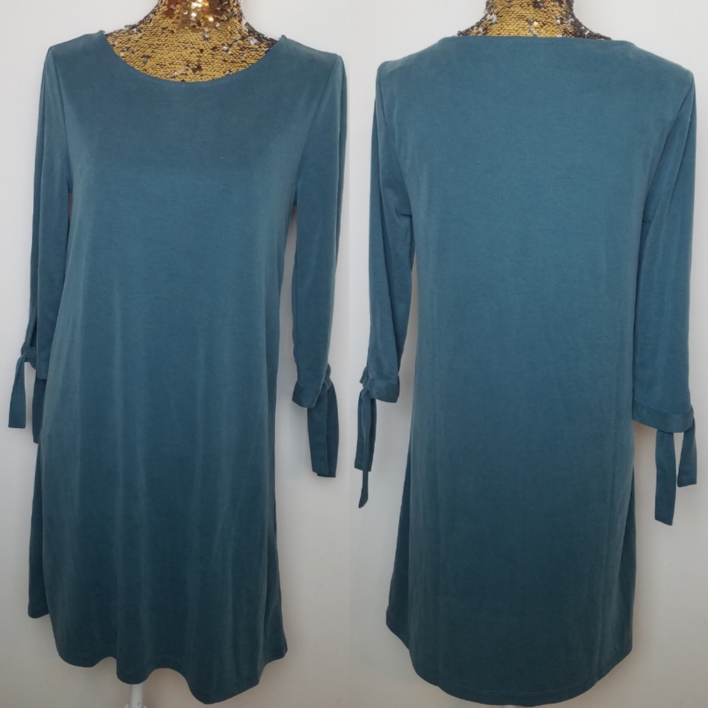 🌻Marina Luna Green Longsleeve Dress